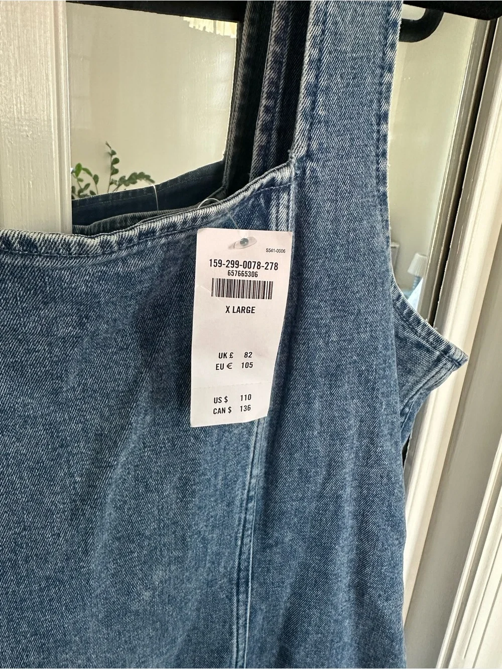 Abercrombie & Fitch Denim Maxi Dress - Medium Blue